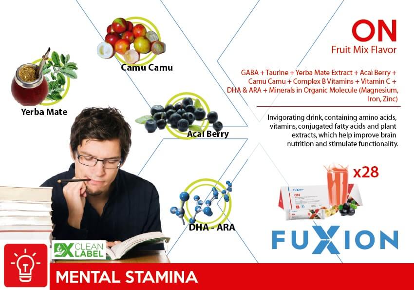 ON FUXION USA: vitamins for the brain, helps concentration, memory. Price