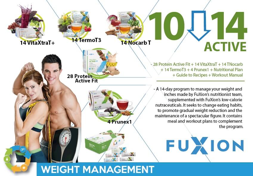 10/14 ACTIVE MITO PACK FUXION USA: helps lose weight up to 10 pounds x 14 days. Price